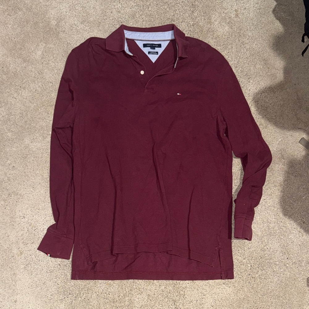 Tommy Hilfiger Classic Fit Long Sleeve Polo